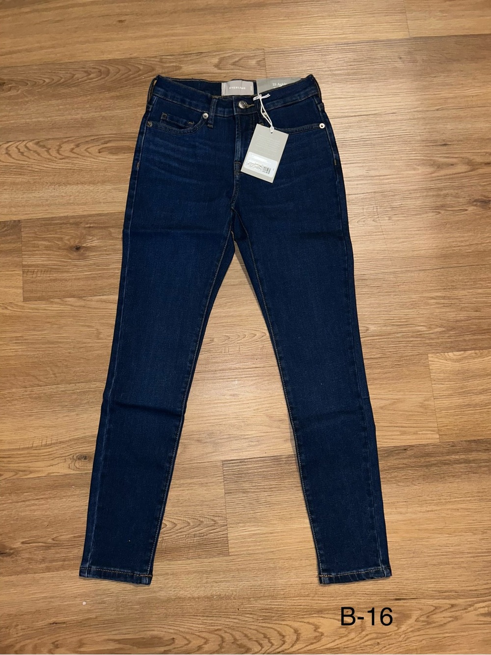 Everlane 23 Ankle Mid Rise Skinny Jeans Size 23 Dark Wash